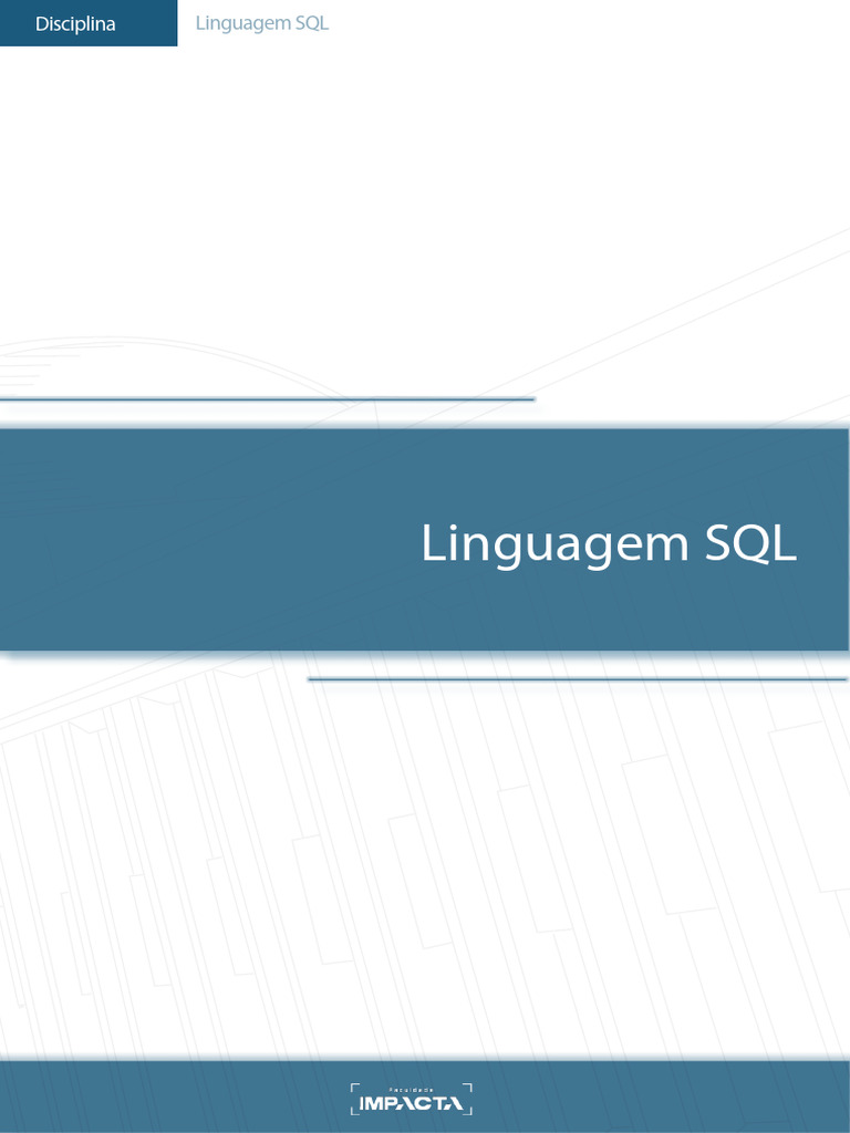 Guia Completo de Linguagem SQL | PDF | SQL | Ponteiro (programação de ...