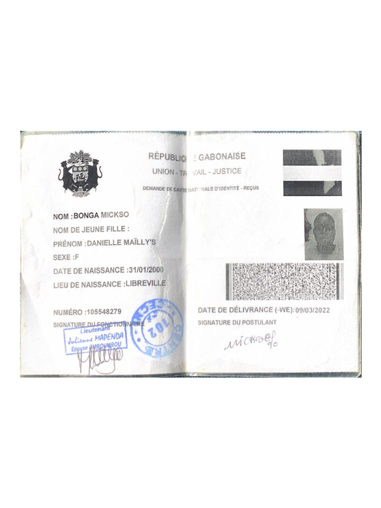 Pièce D'identité | PDF