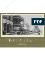 To Kill A Mockingbird: Setting