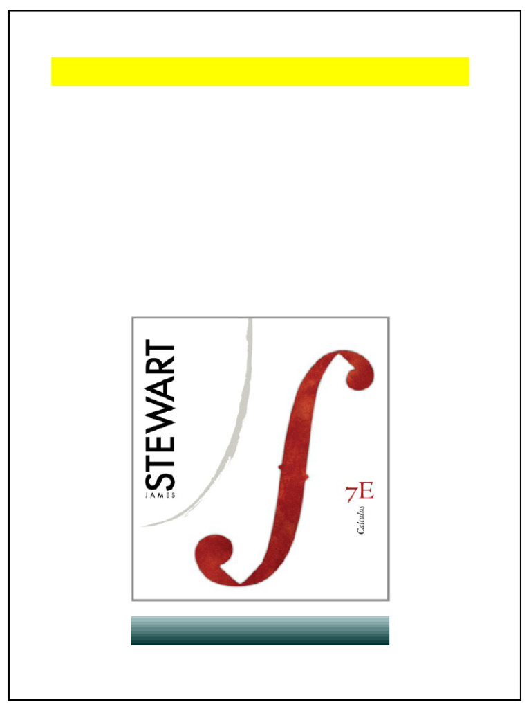 洋書 Calculus seventh edition James Stewart By James Stewart - Single Variable Calculus: 7th (seventh) Edition
