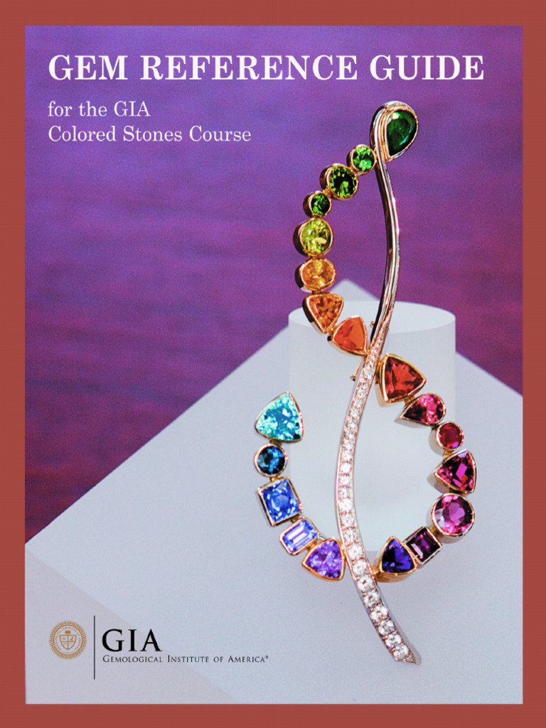 GIA Gem Reference Guide | PDF | Gemstone | Minerals