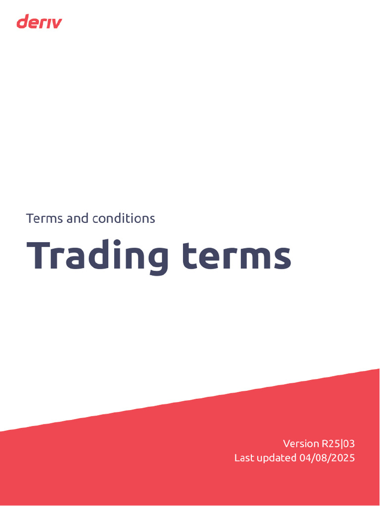 Trading Terms and Conditions Guide | PDF | Option (Finance) | Margin ...