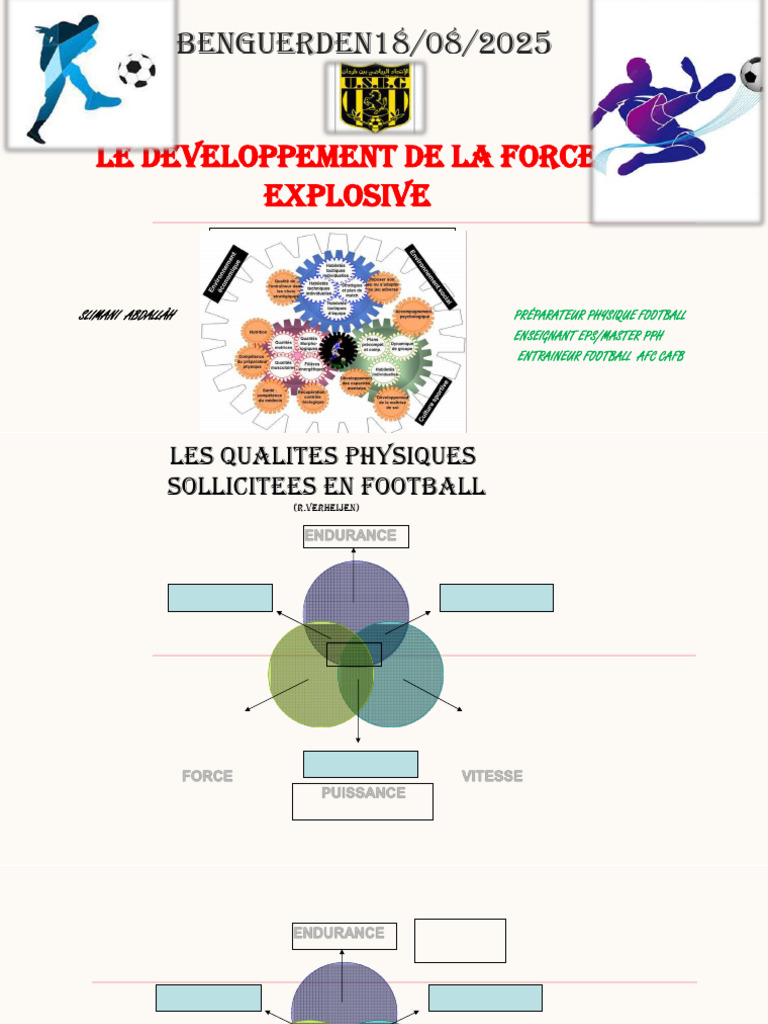 Développement de la Force Explosive | PDF | Contraction du muscle ...