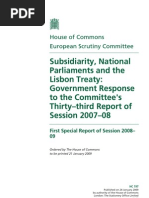 European Scrutiny Committee