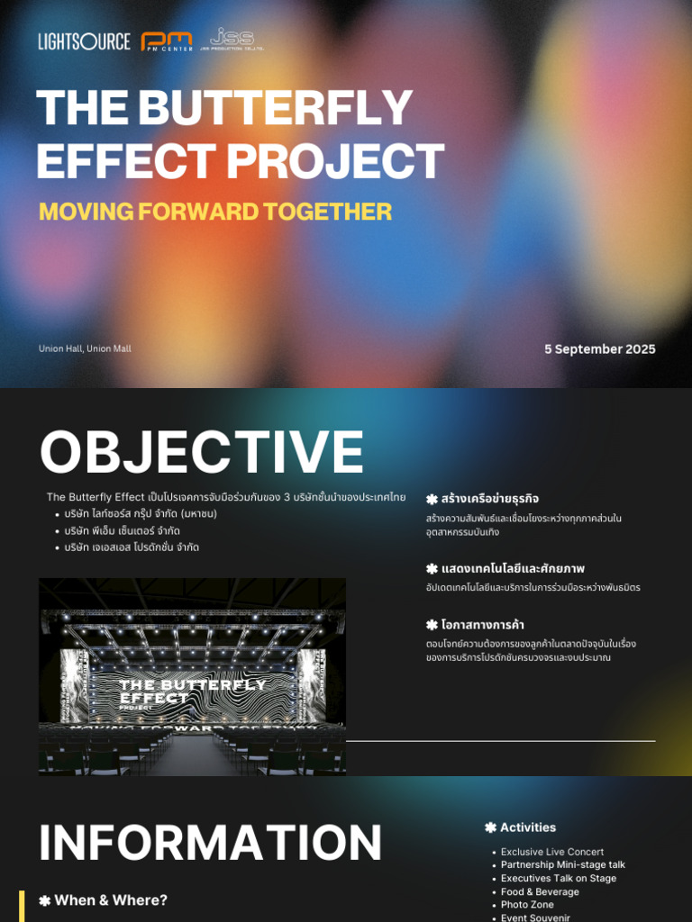 The Butterfly Effect - Sponsor | PDF