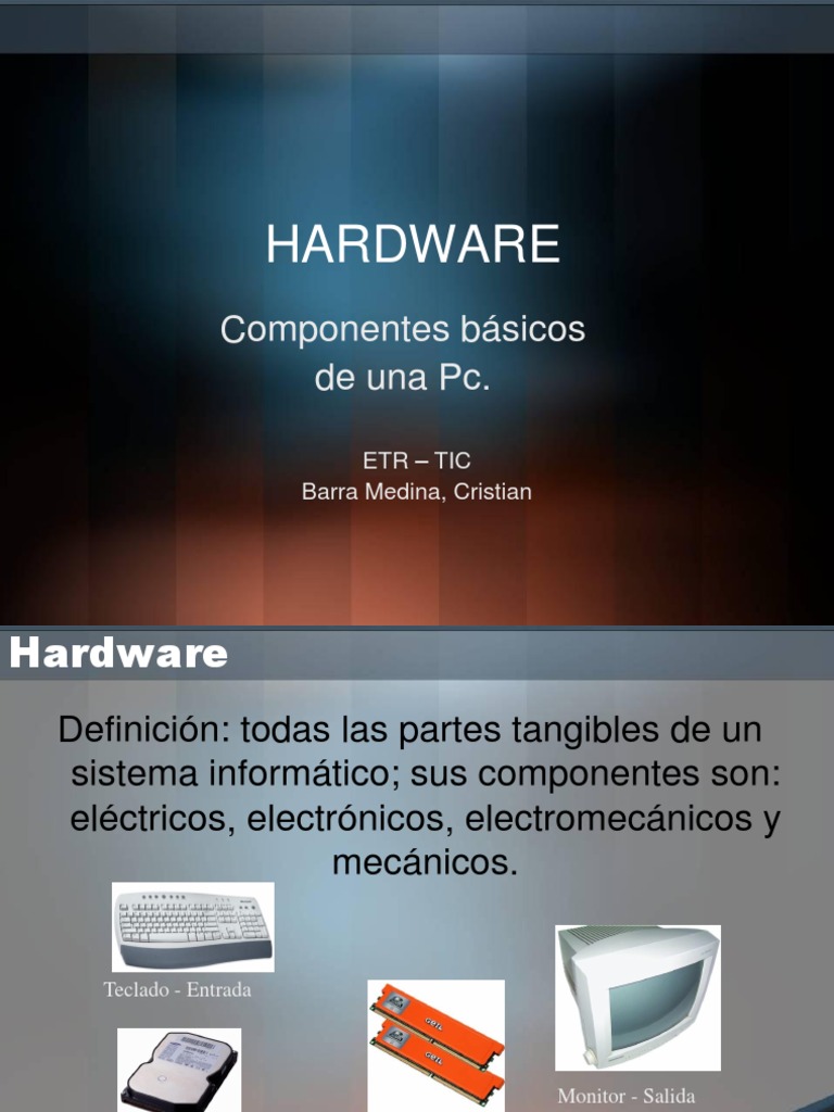 Hardware de La PC | PDF | Hardware de la computadora | USB