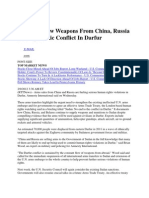 China and Russia in Darfur