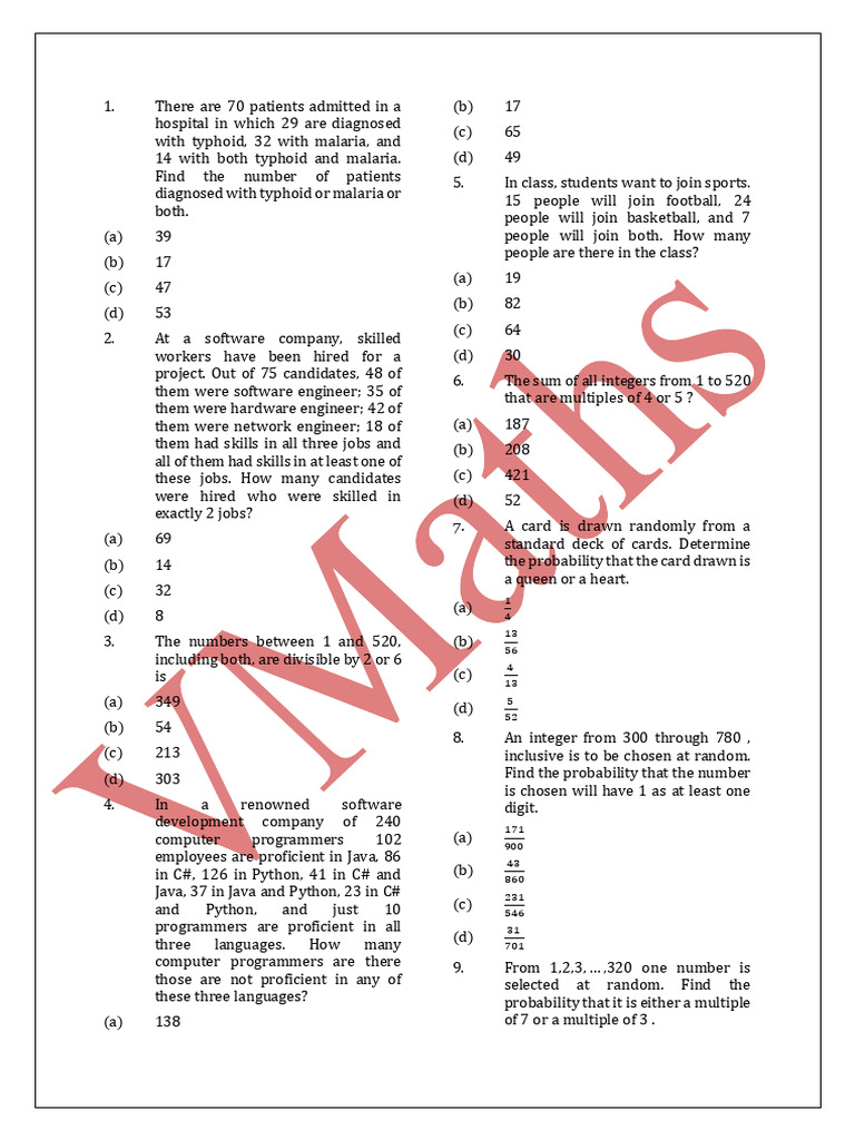 Combinatorics Part 1 Pdf