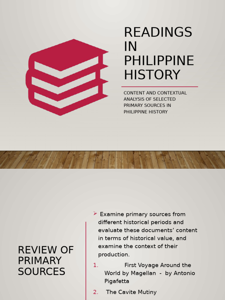 Philippine History Primary Sources Analysis | PDF