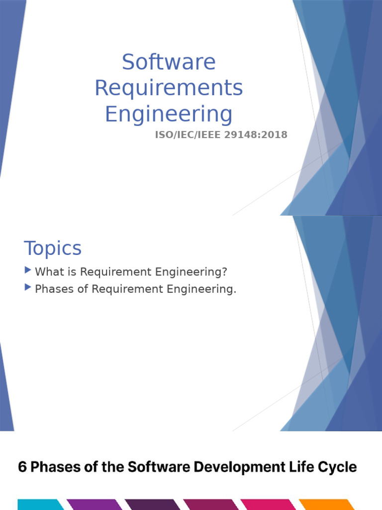 Software Requirements Engineering Overview | PDF | Specification ...