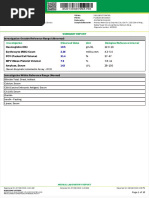 Blood Cancer Diagnosis Report 2020 | PDF | Biomarker | Clinical Medicine