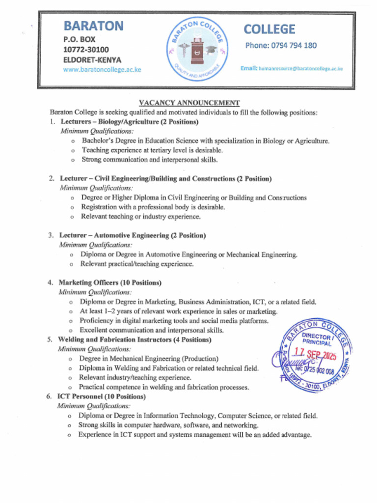 Job Vacancies 2 | PDF