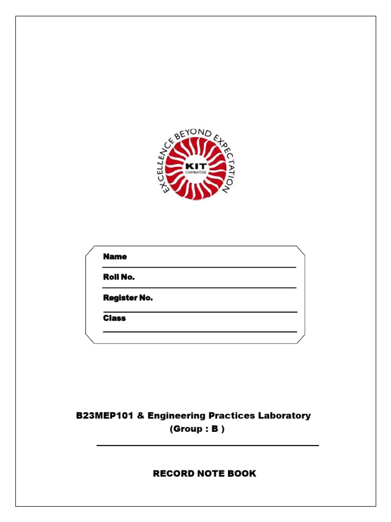 Engineering Practices Lab Record | PDF | Resistor | Engineering