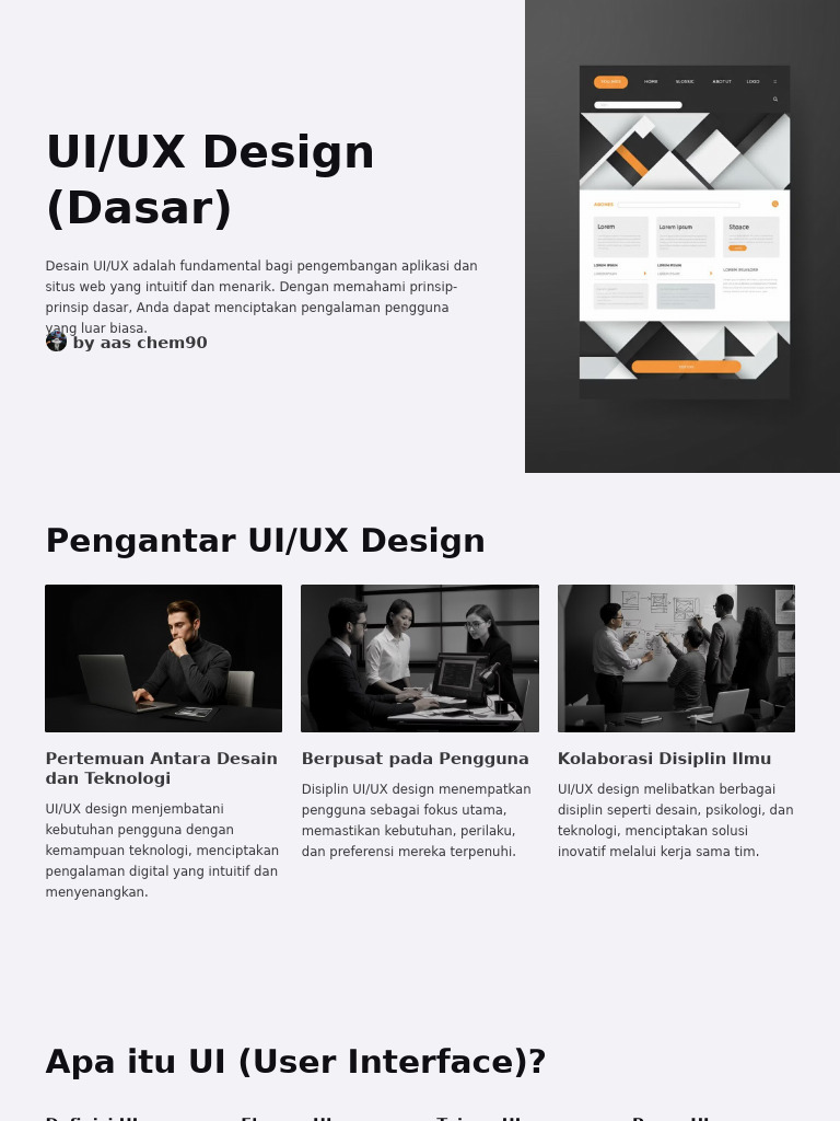 UIUX Design Dasar | PDF