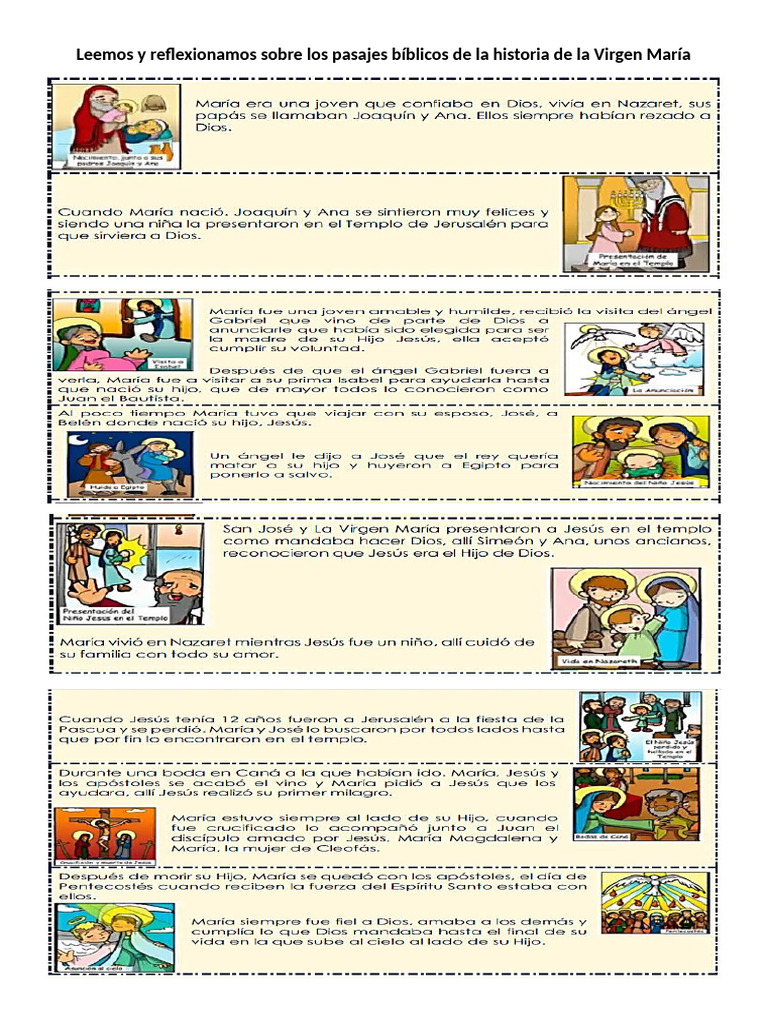 Religion Miercoles 14 de Mayo Ficha | PDF