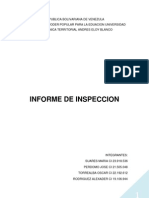 TRABAJO - Lista de Inspeccion