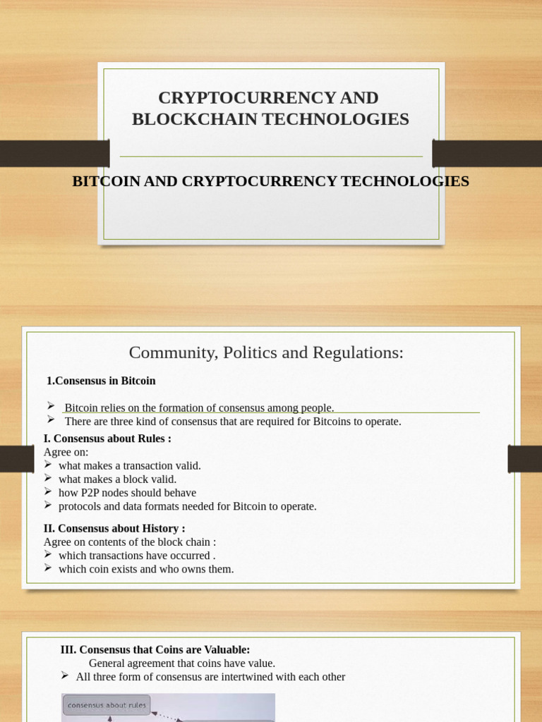 Understanding Bitcoin Consensus and Governance | PDF | Bitcoin ...