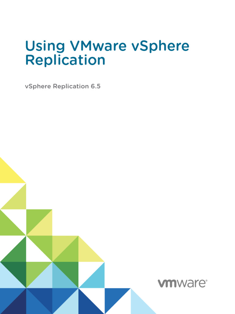 vSphere Replication Management Overview | PDF | Replication (Computing ...