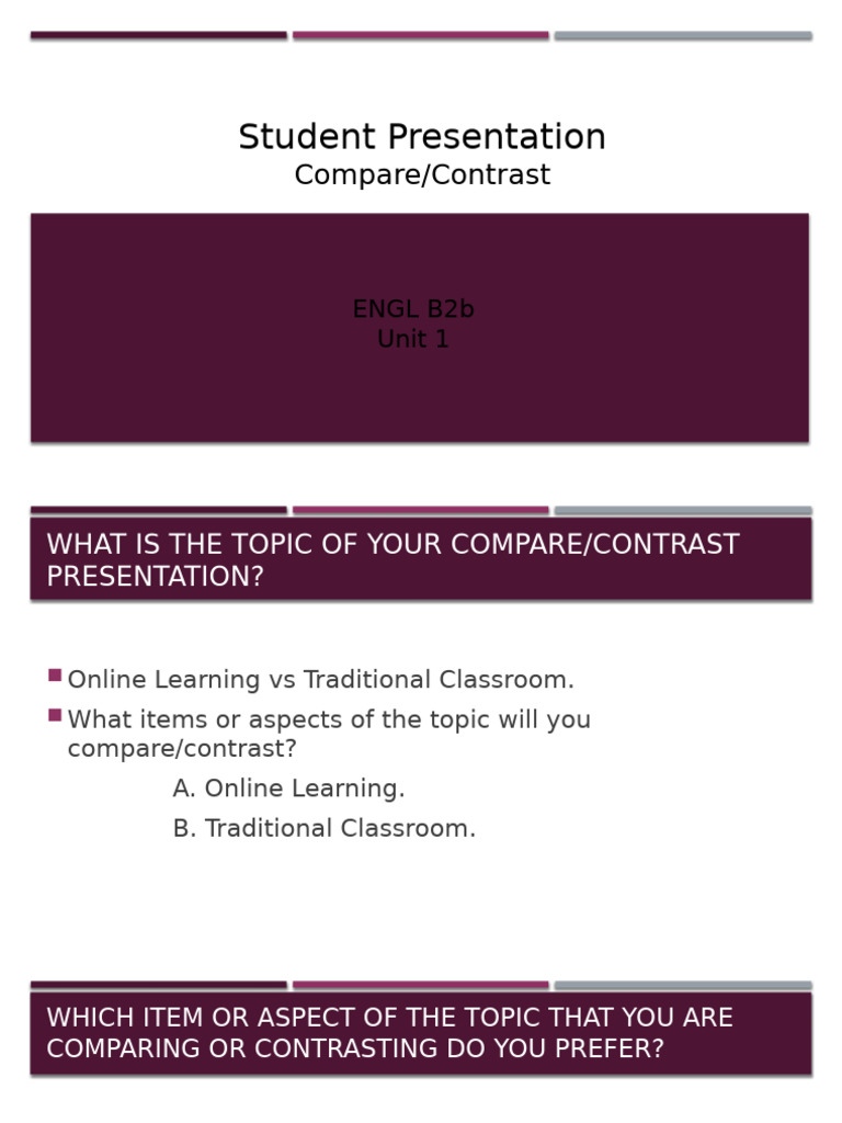 Online Learning vs Traditional Classroom | PDF