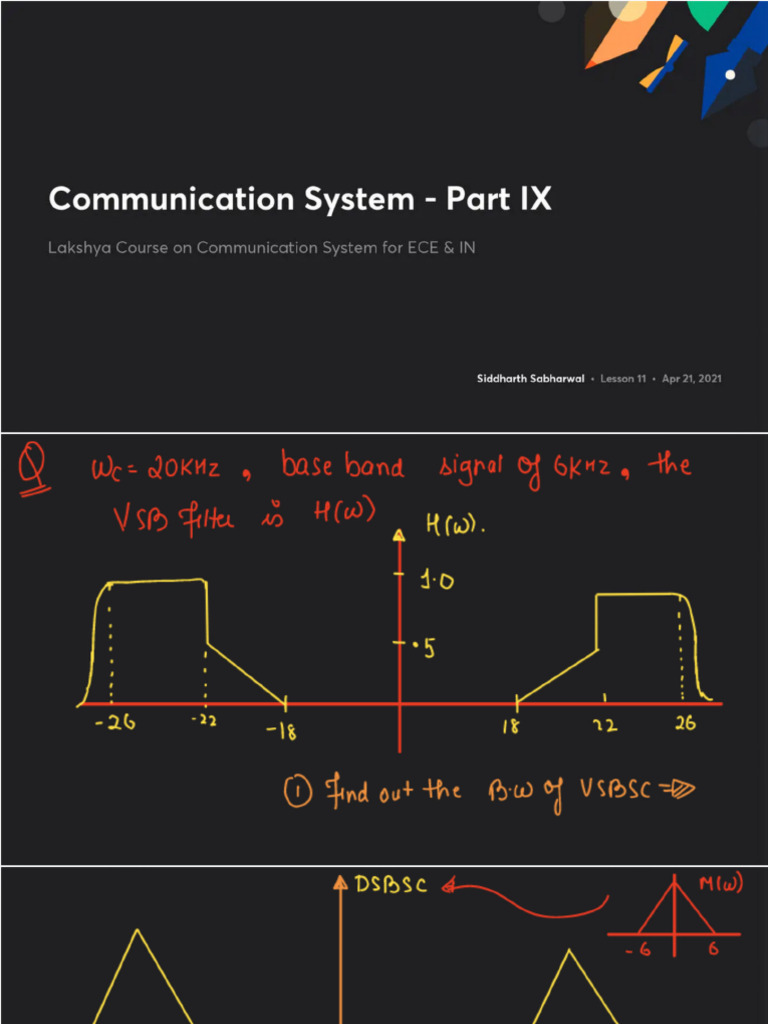 Communication+System+ +Part+IX VESTIGE | PDF