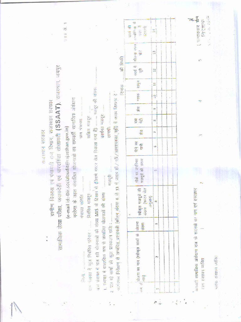 Socil Odit Form | PDF