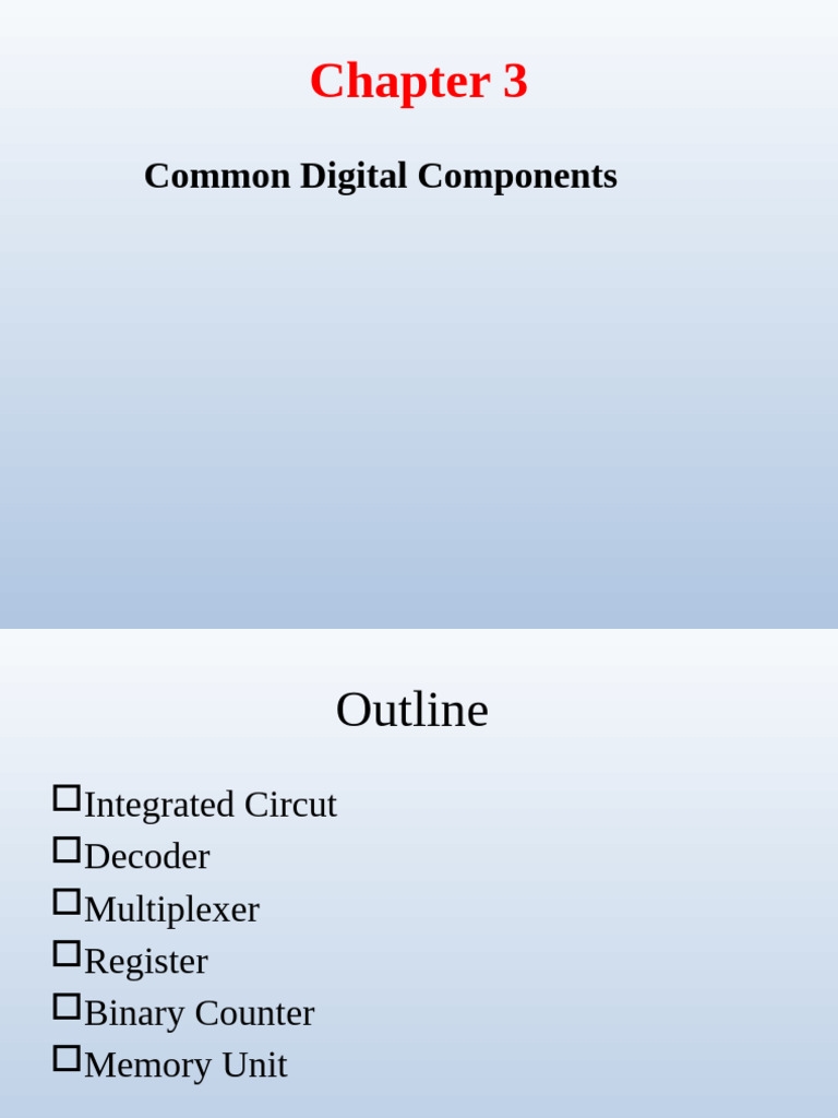 COA Chapter 3 & 4 | PDF | Integrated Circuit | Very Large Scale Integration