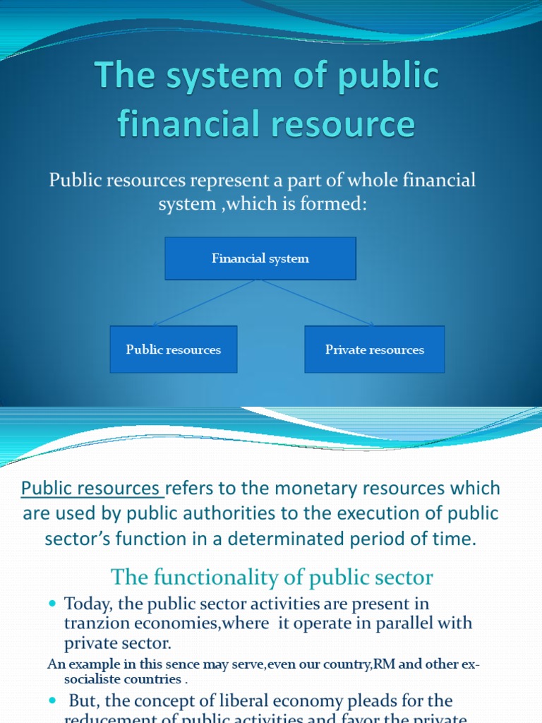 Understanding Public Financial Resources | PDF | Taxes | Loans