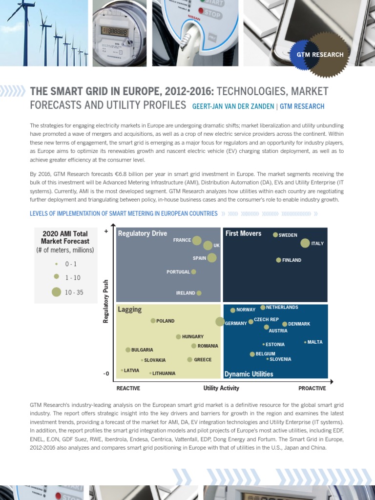 Smart Grid Europe Brochure | PDF | Smart Grid | Electrical Grid