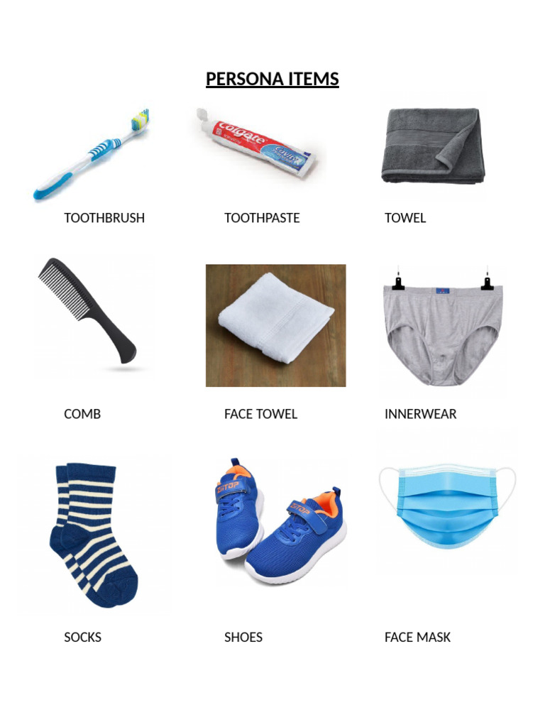 Persona Items | PDF