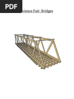 Science Fair: Popsicle Bridge