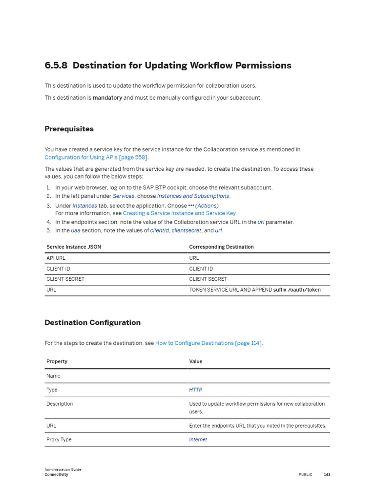 51 Destination For Updating Workflow Permissions | PDF
