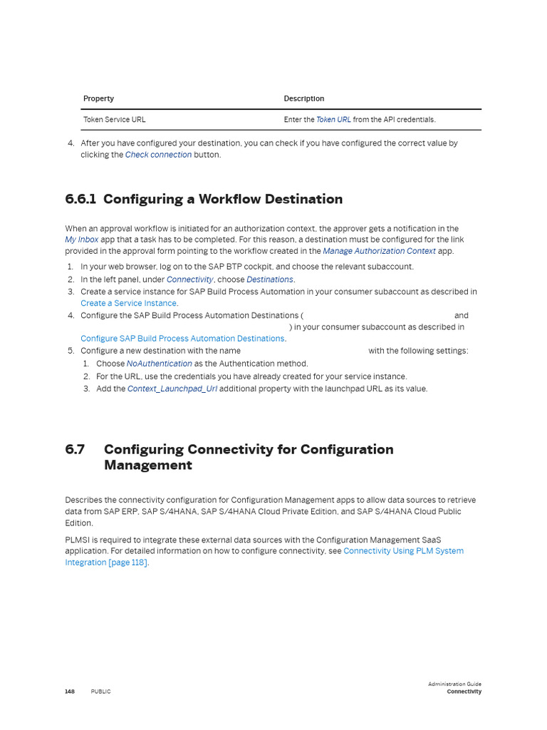 Configuring SAP Process Automation Access | PDF | Computing ...