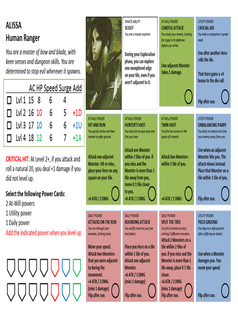 D&D Character Powers and Abilities Guide | PDF | Dungeons & Dragons ...