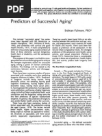 Download Predictors of Successful Aging by Michael A M Davies SN92023413 doc pdf