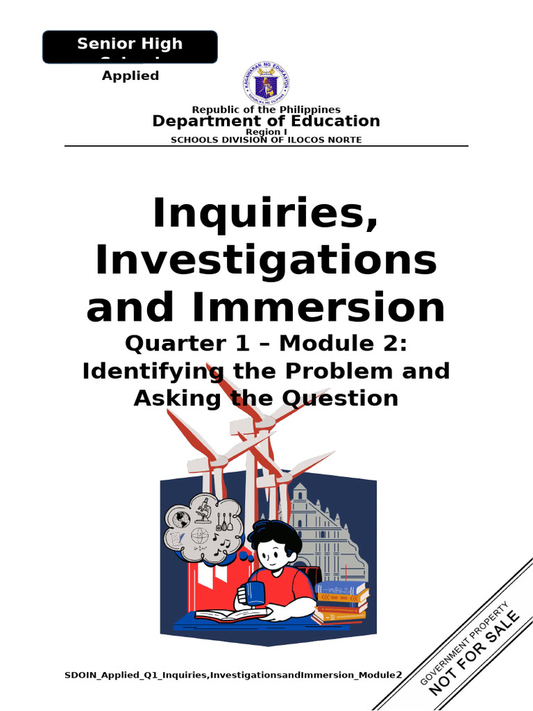 Inquiry and Research Module 2 Guide | PDF | Hypothesis | Dependent And ...