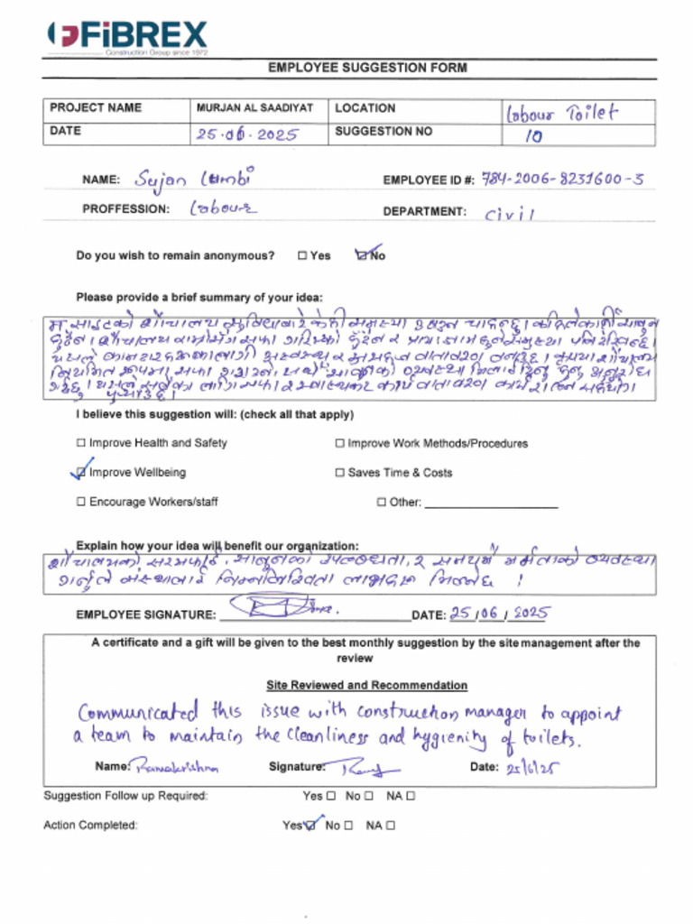 Suggestion | PDF