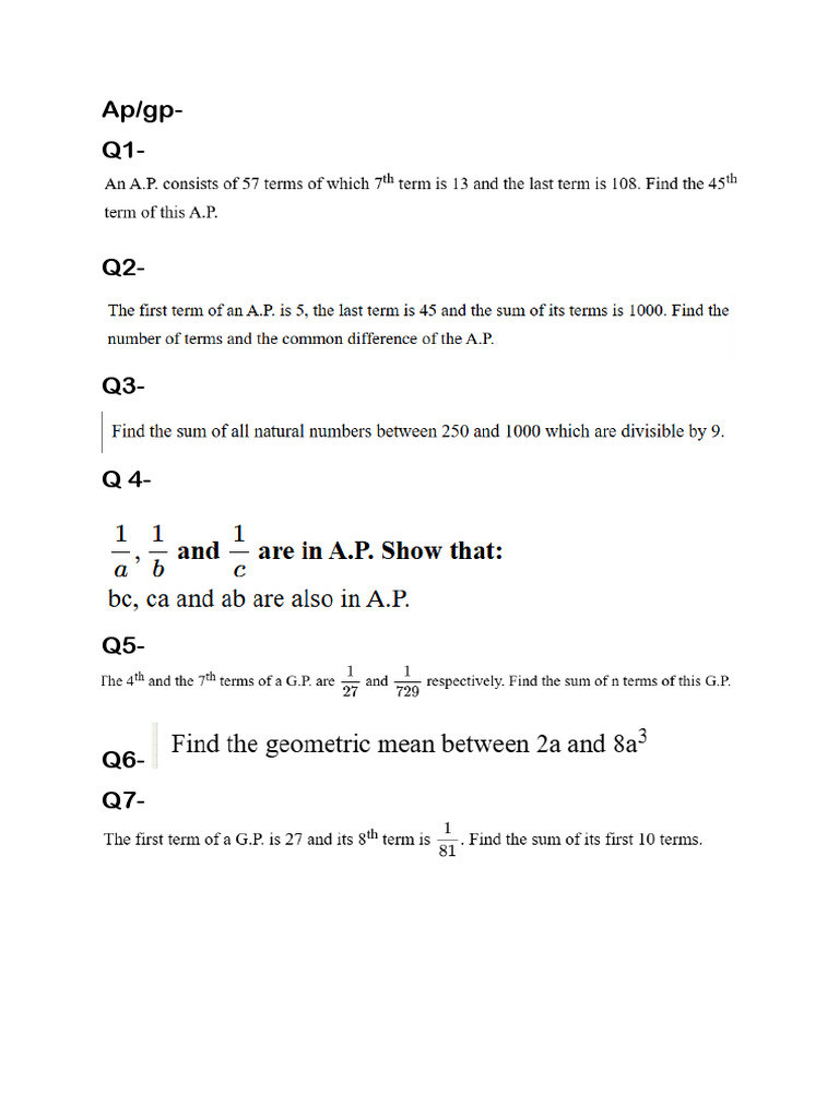 Ap/gp Q1 | PDF