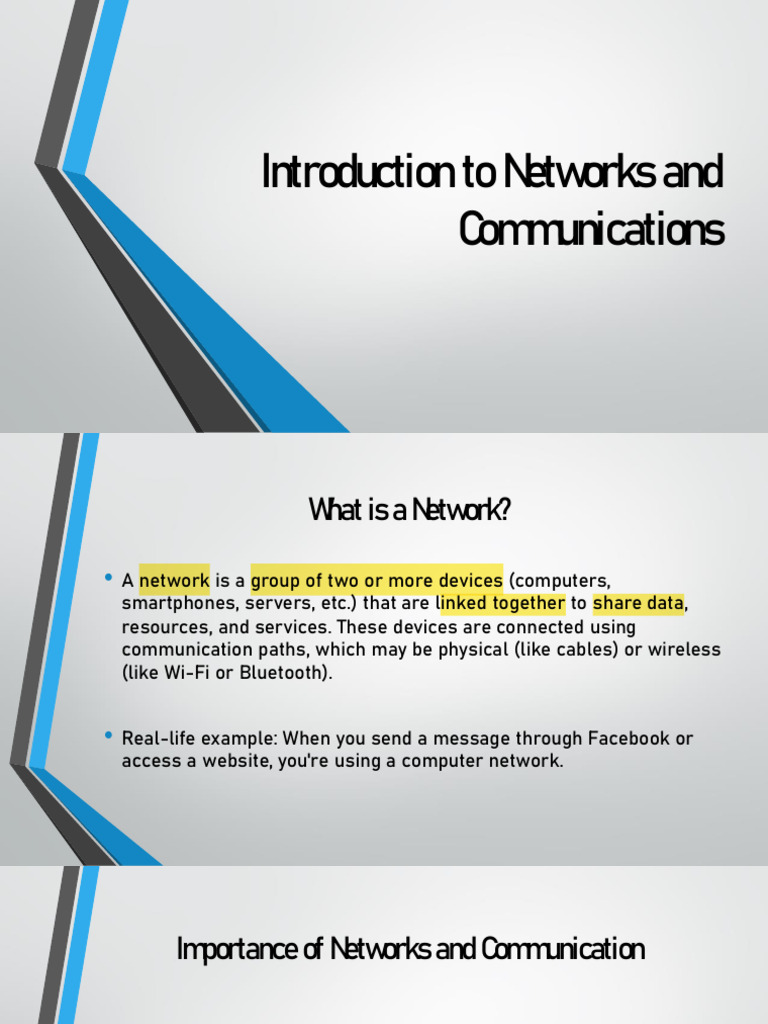 Understanding Network Basics and Types | PDF | Computer Network ...