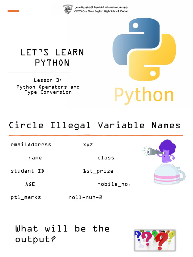 Python Operators and Type Conversion | PDF | Data Type | Boolean Data Type