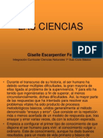 LAS CIENCIAS Metodo Científico