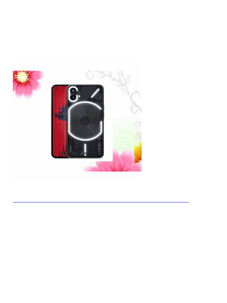 3743 Nothing Phone 1 - 8GB RAM 256GB Glyph Interface 50MP Dual Camera ...