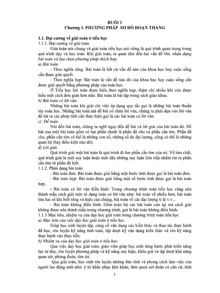 Bu I 1 - THGT | PDF