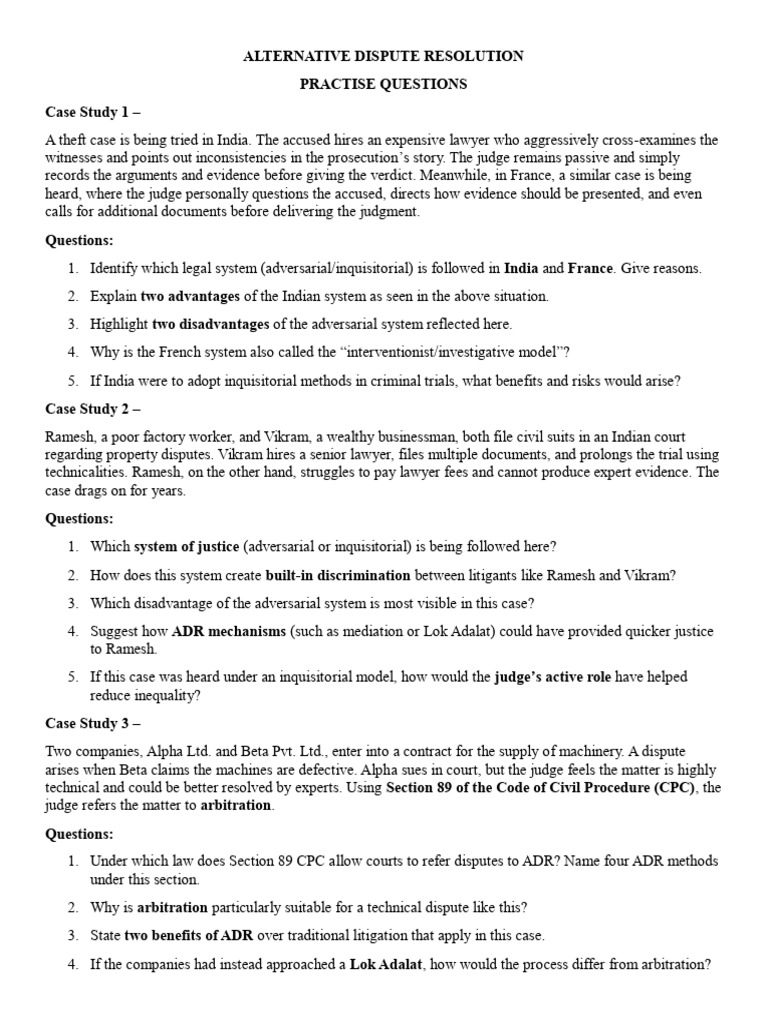 Alternative Dispute Resolution | PDF | Alternative Dispute Resolution ...