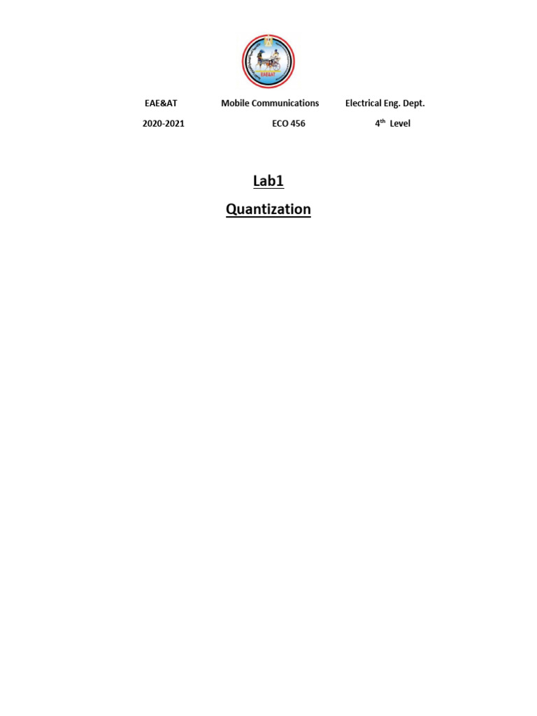 Lab 1 | PDF