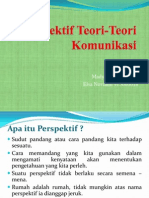 Perspektif Teori-Teori Komunikasi