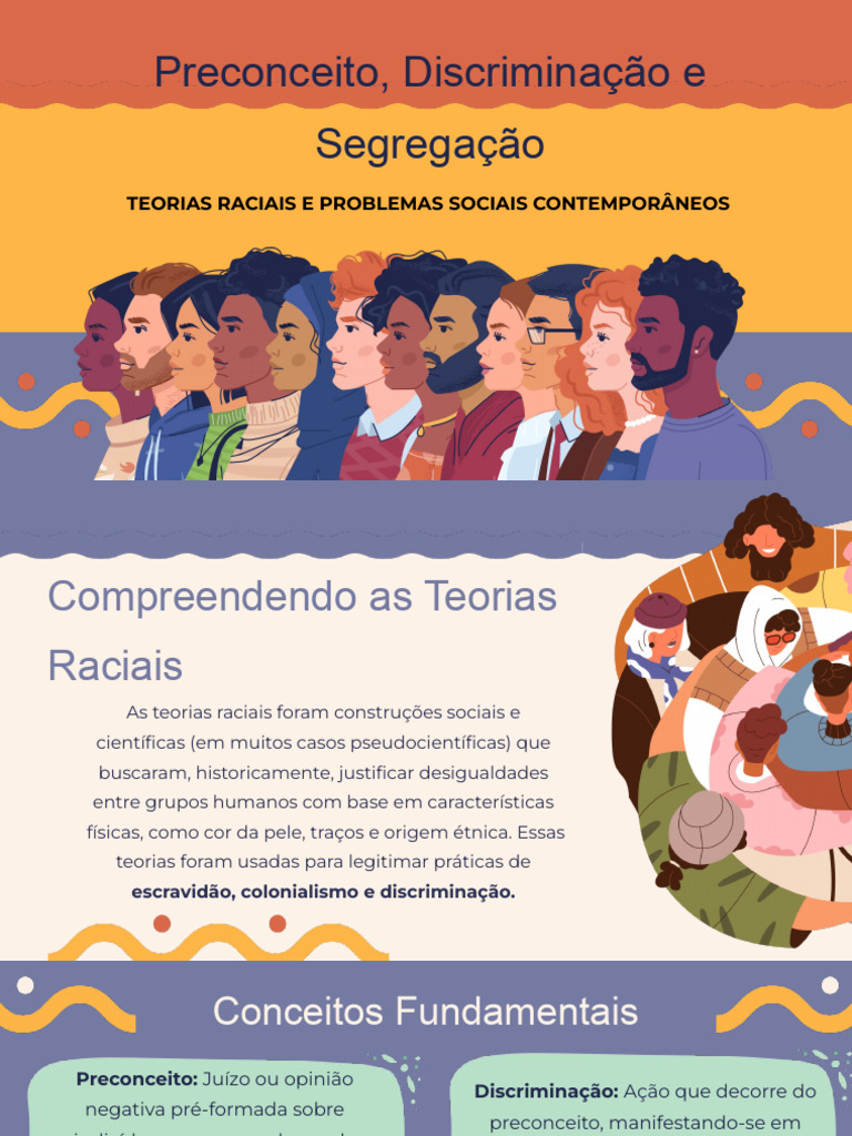 Preconceito e Discriminação Social | PDF | Racismo | Discriminação e ...