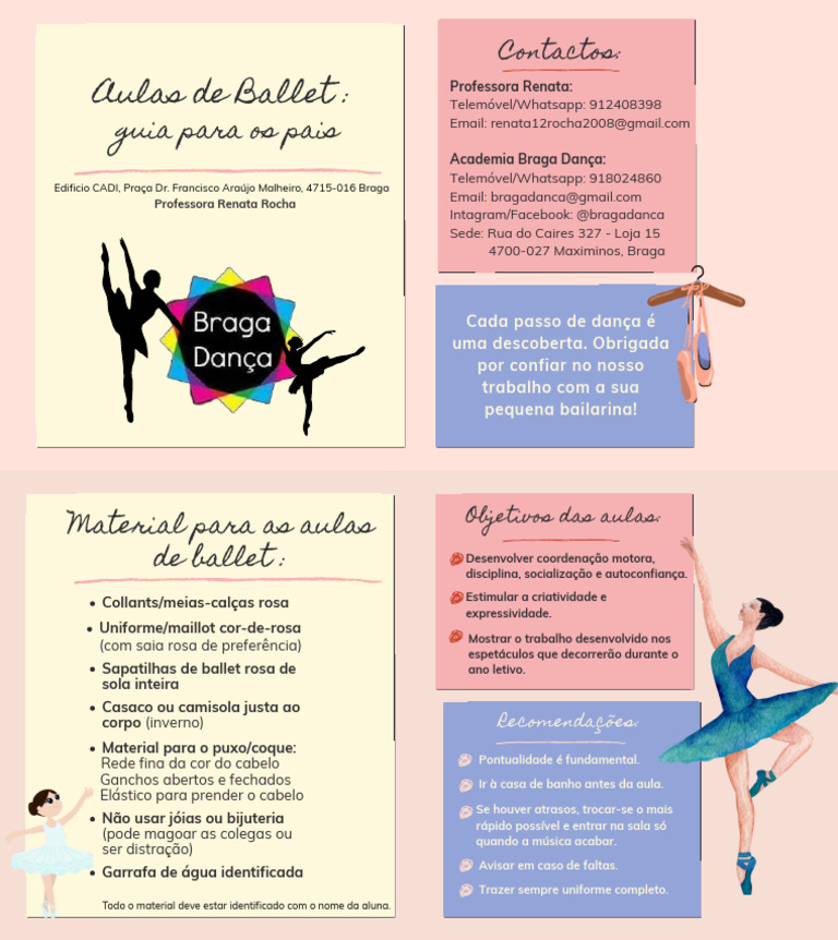Guia Completo para Aulas de Ballet | PDF