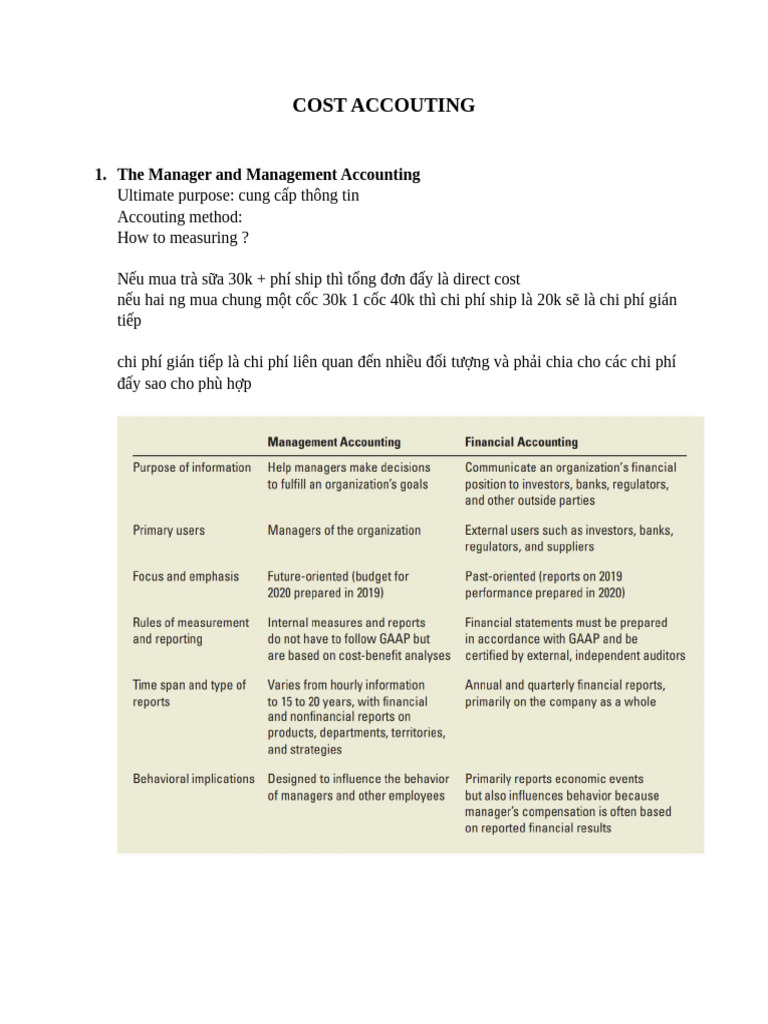 Cost Accouting | PDF