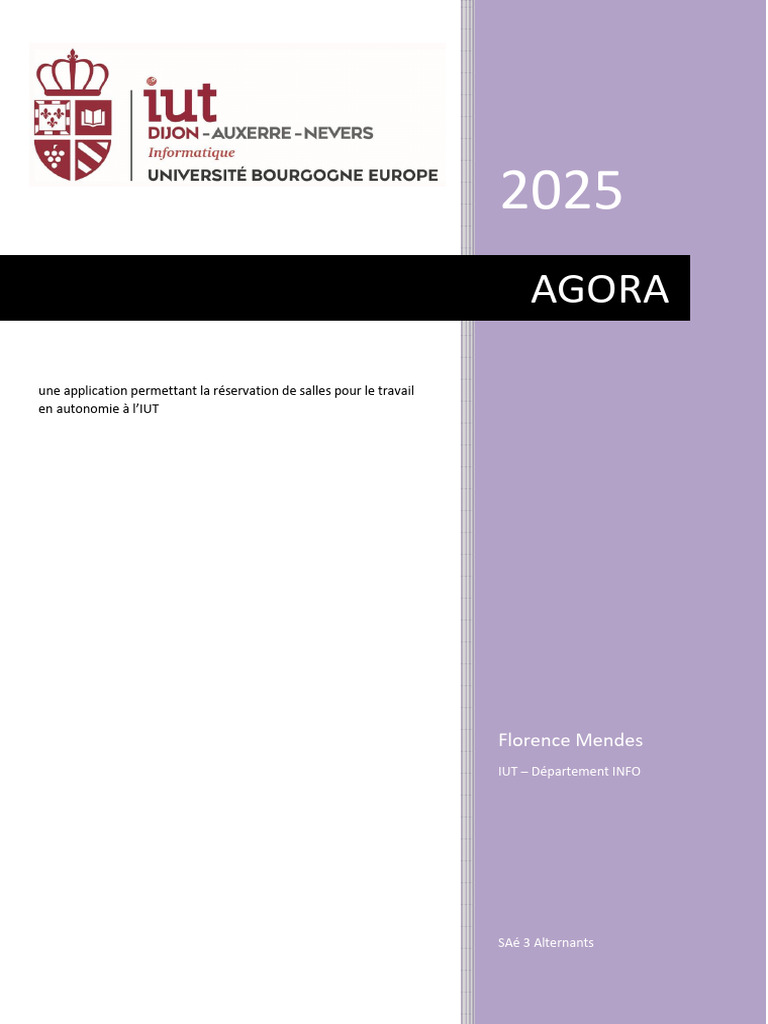 Application de réservation de salles IUT | PDF | Application | Bases de ...