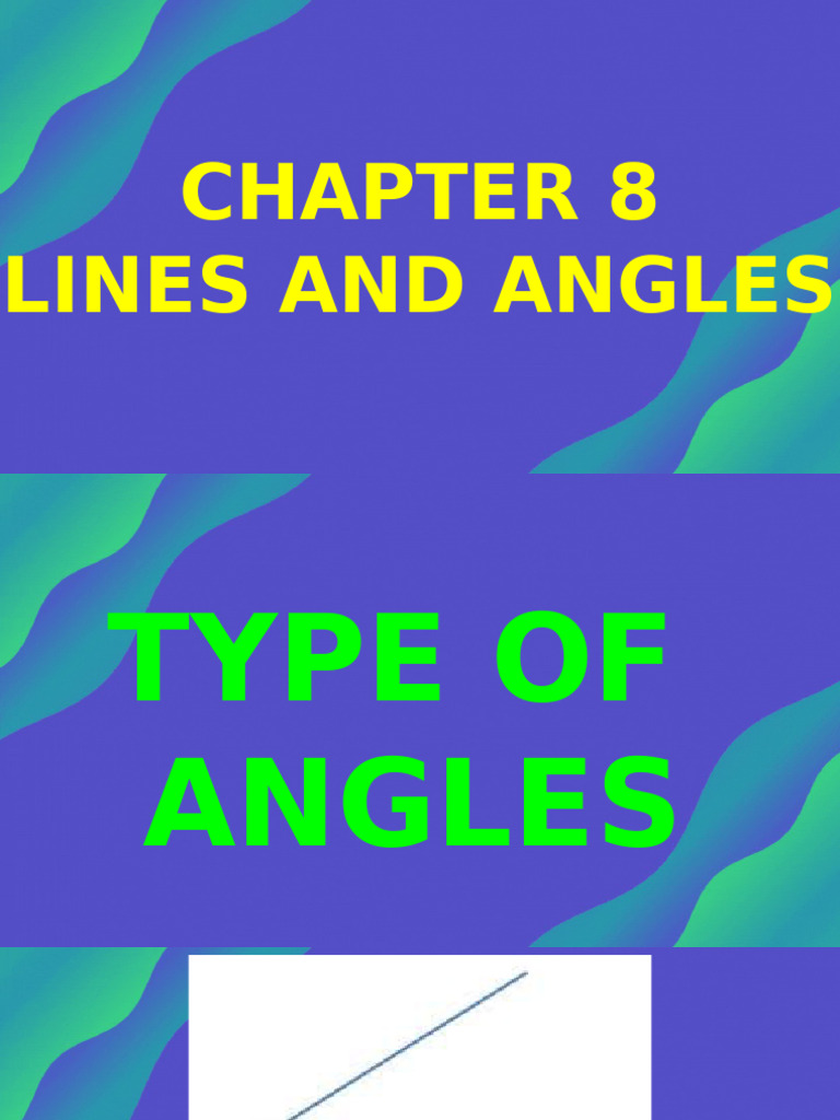 Lines and Angles | PDF